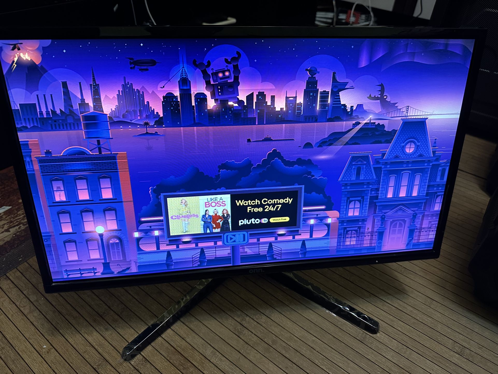 Onn 100002480 22 Inch 1920x1080 HDMI VGA 60hz 6.5ms HD LCD Monitor