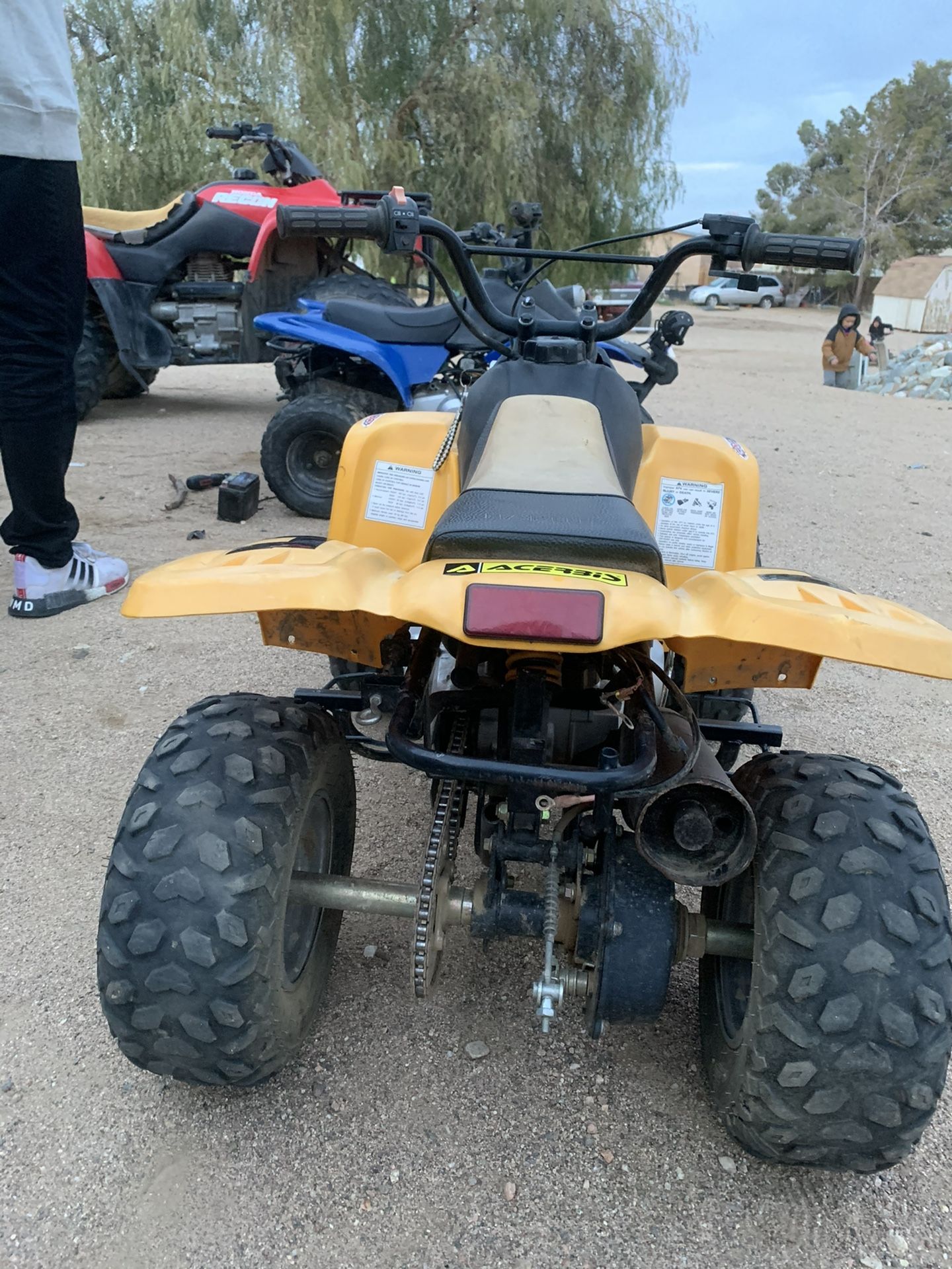 50 Cc Kids Quad