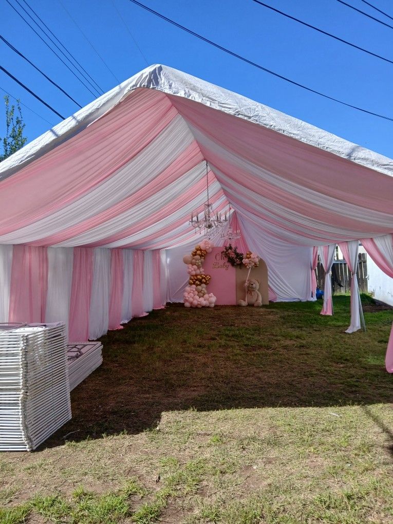 Carpas Mesas Sillas Carpas Con Draping Calentones