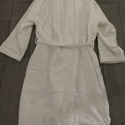 White Bath Robe