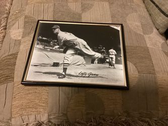 Lefty Grove 8x10 photo framed (glass)