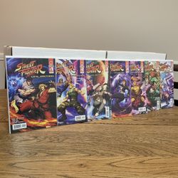Udon Comics Street Fighter Unlimited #1-7