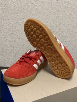 adidas gazelle silver green womens adidas Originals Gazelle Lo Pro Shoes Better Scarlet JR5744