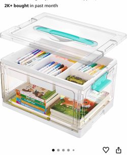 Plastic storage bin