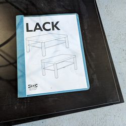 Ikea Black Coffee Table