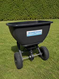 200LB Tow Behind Broadcast Spreader
