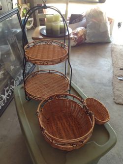Princess house basket/ tier