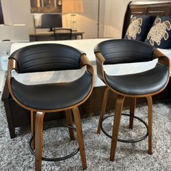 2pc Swivel Counter-Height Barstools – $199.99