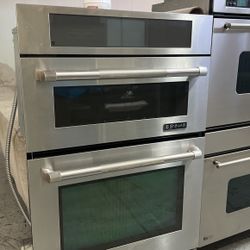 Jenn Air 30”Wide Microwave Oven Combo Stainless Steel 