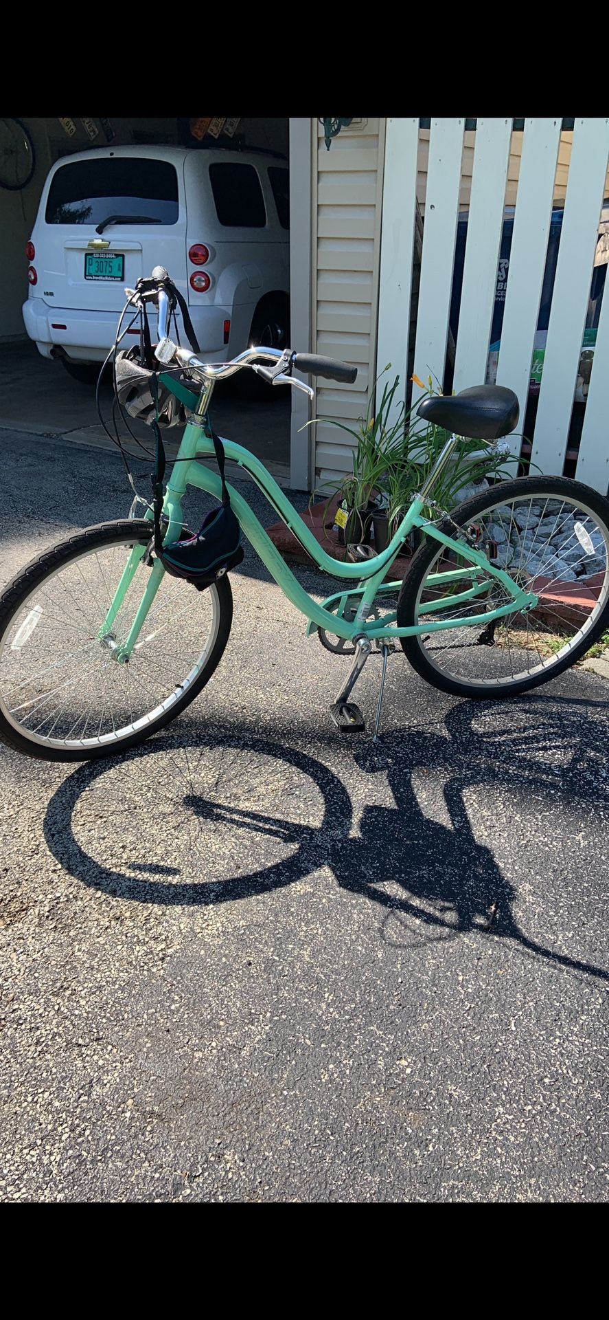 Mint Green Huffy 6 speed 26’