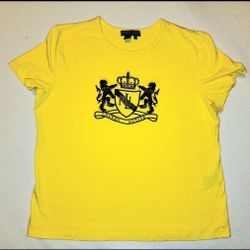 Ralph Lauren women's size Large Yellow short sleeve T-shirt 