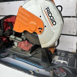ridgid cut off saw 