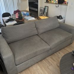 Gray Couch & Chair 