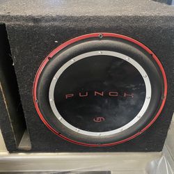 12” Punch P1 With Ported Box