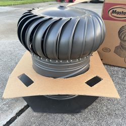 Master Flow AIC14WW GAF 14 Inch Weathered Wood Internally Braced Turbine