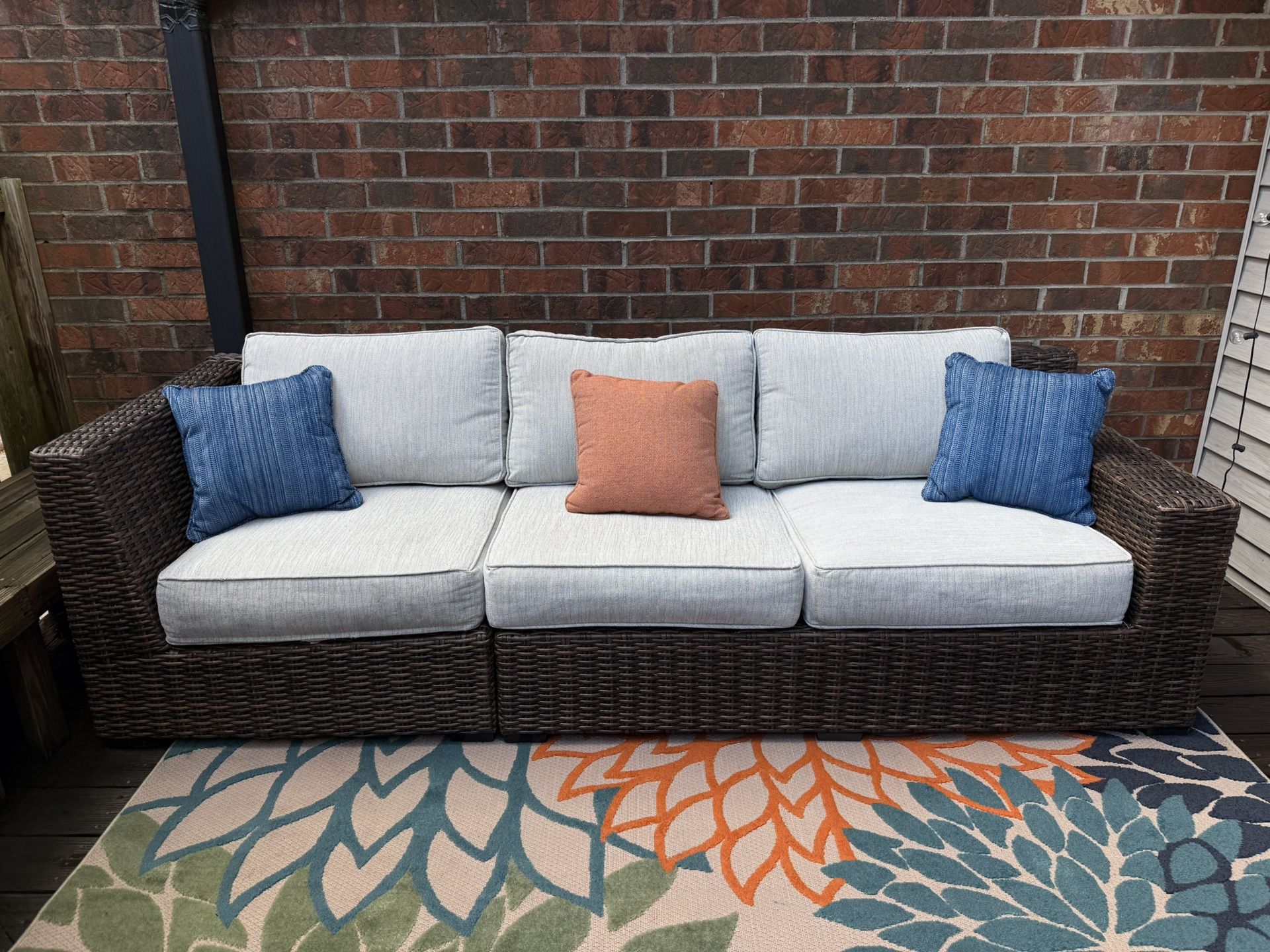 Patio Couch With Cushions