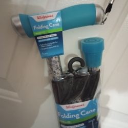 Folding Glow In The Dark Cane