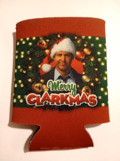 Christmas vacation drink koozie cooler national lampoon Chevy chase