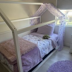 Girls Twin Bed Frame!!