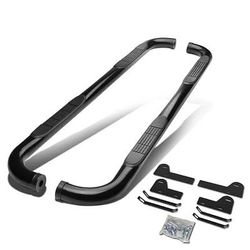 Dodge Ram 07-09 1 3500 Mega crew cab oval tube running boards   Dodge Ram 07-09 1 3500 Mega Crew Cab estribos de tubo ovalado