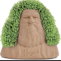 Hagrid Funny Pet Planter - Budding Buddies Decorative Pottery Planters (Open Box 