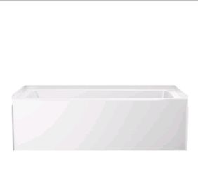 Classic 500 60 in x 33 in Alcove Deep soaking bathtub with Right Drain