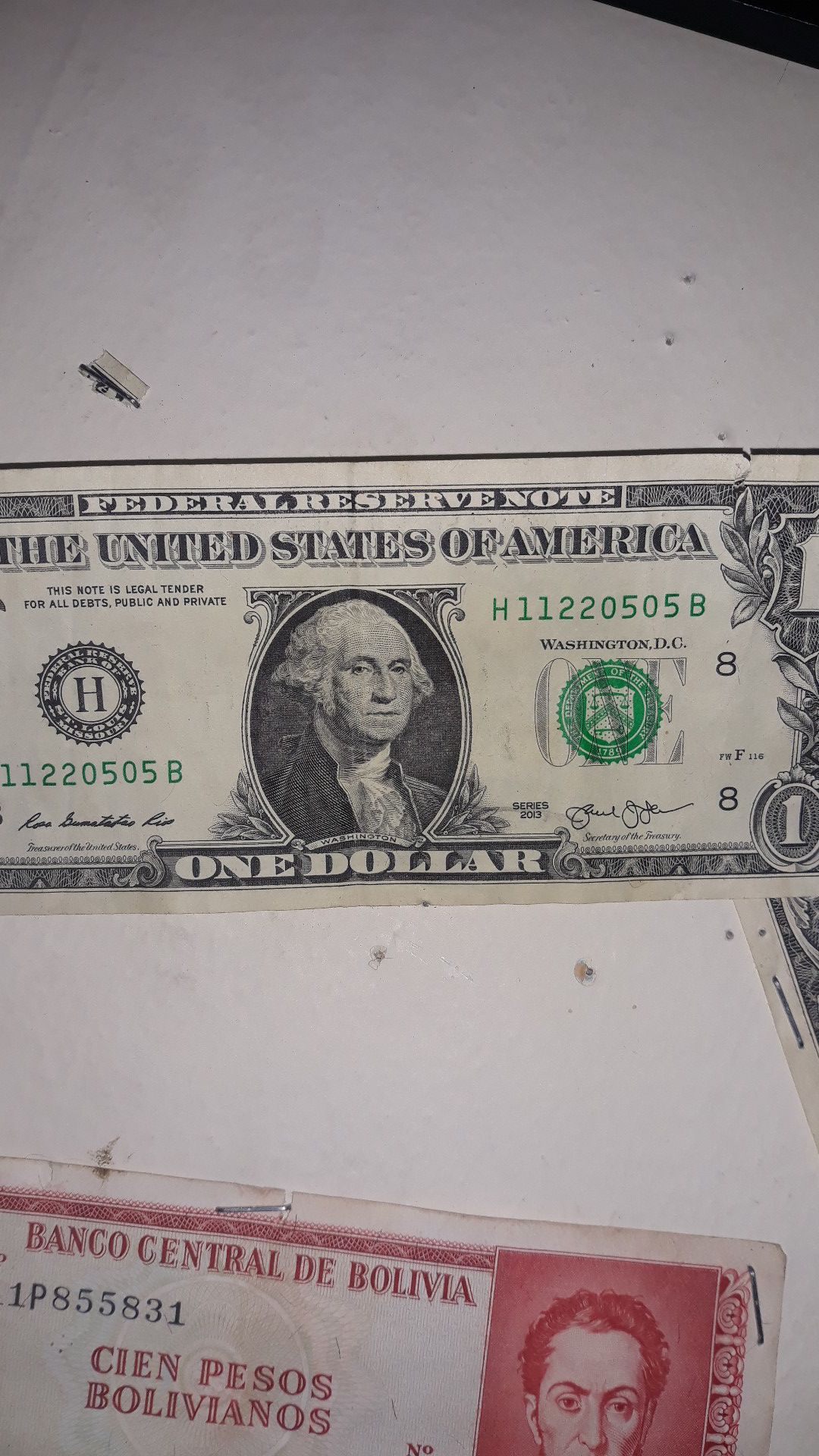 Fancy Number Dollar Bill