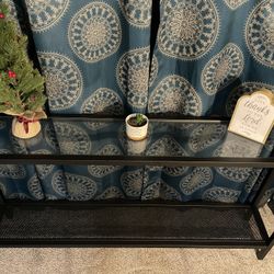 Console Table With Glass Top 
