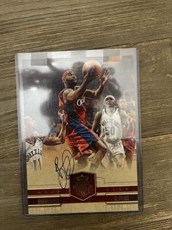 Baron David Signed Card 