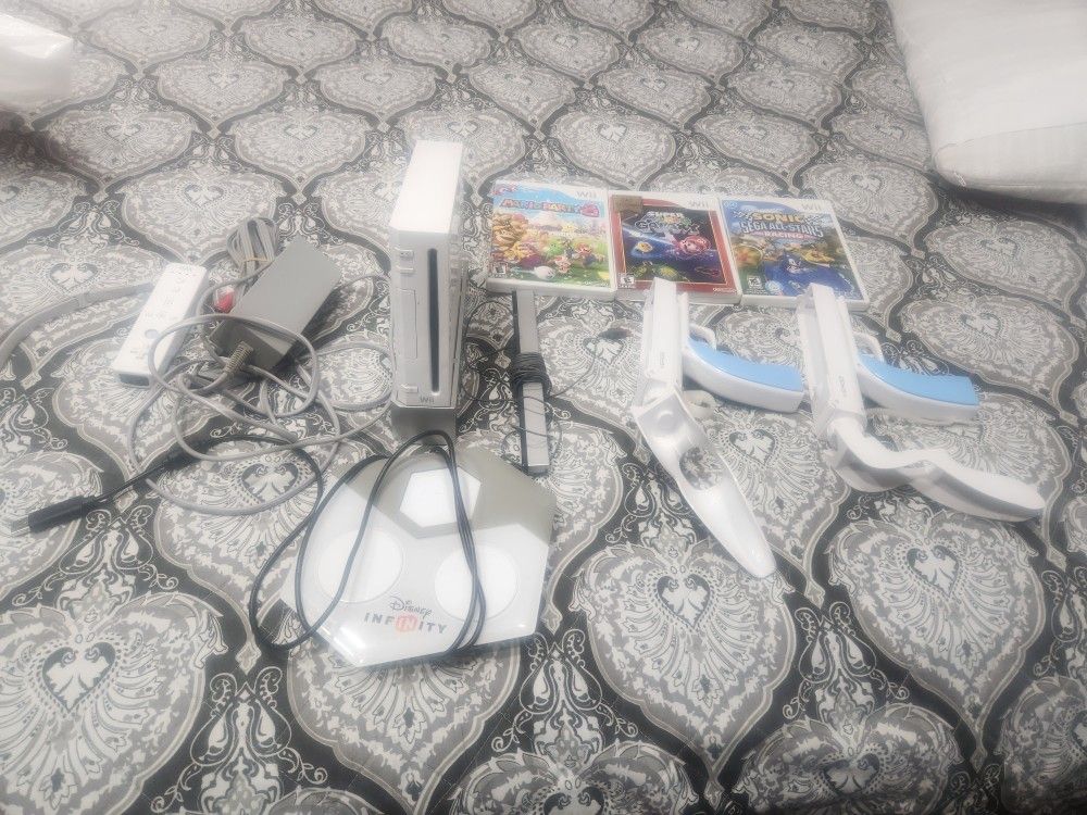 Nintendo Wii With Games