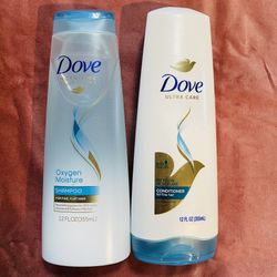 Dove Shampoo Conditioner Oxygen Moisture
