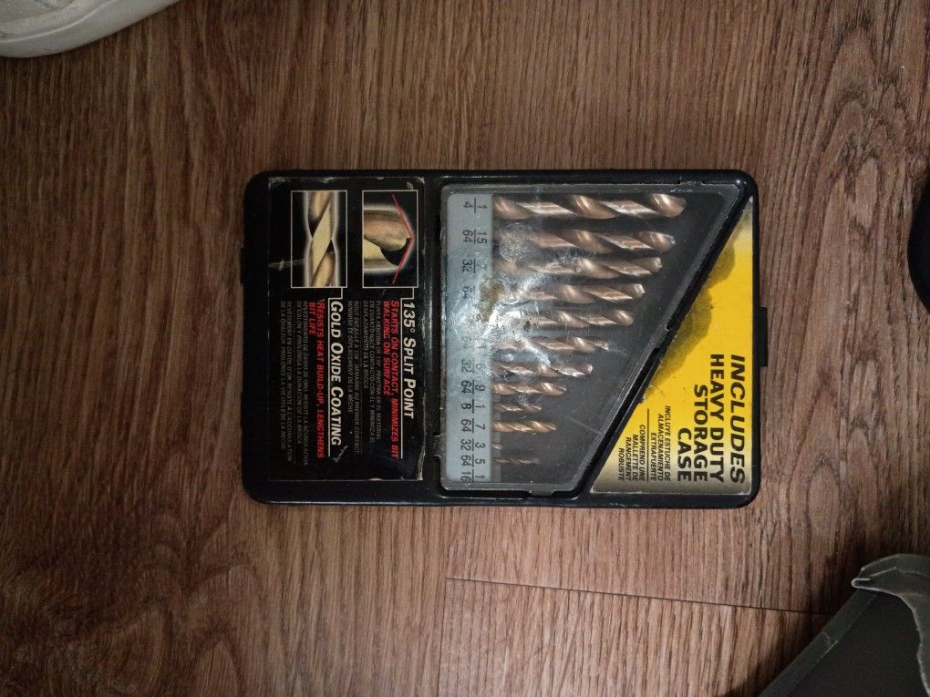 Gold Oxide Drill Bit Set