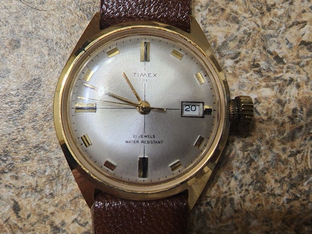 Timex 21 GOLD PLATED