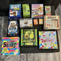 New & Used Board/Card Games