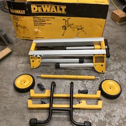 🧰🛠DEWALT 33lb Heavy Duty Rolling Table Saw Stand w/Quick-Connect Stand Brackets(200lbCap.)-NEW!-$180!🛠🧰