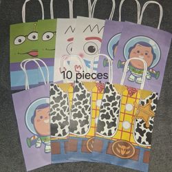 Toy Story Treat Bags 10 Pieces