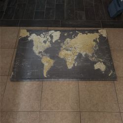 World Map Canvas Print