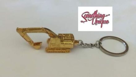 3D Mini Excavator Keychain
