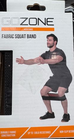 Brand New GOZONE Fabric Squat Band - 130lb Resistance