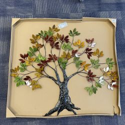 Metal Tree Wall Art