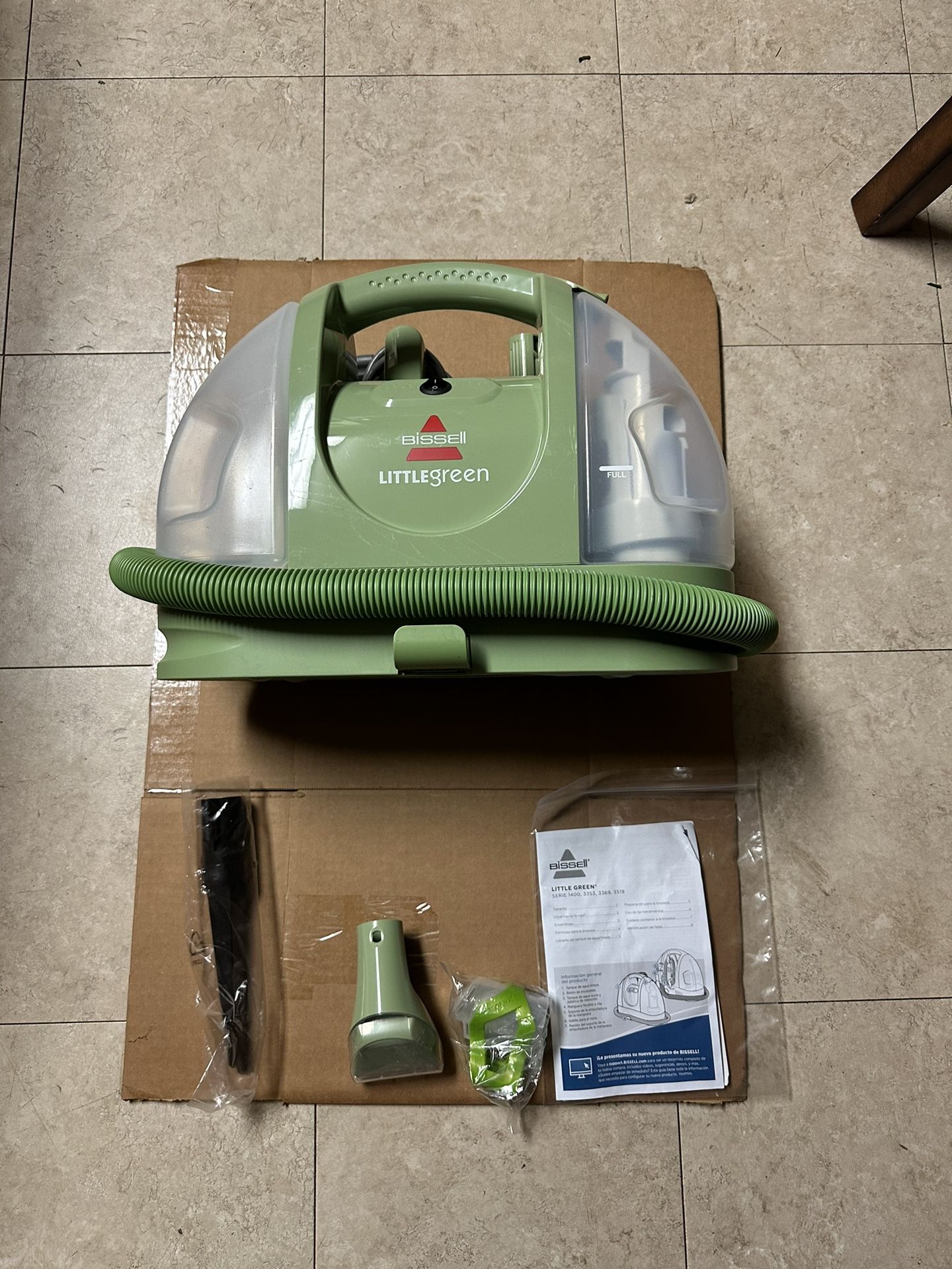 BISSELL Little Green Multi-Purpose Portable Carpet & Upholstery Cleaner, 1400B n