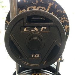 CAP Barbell 2-Inch Olympic Grip Weight Plates