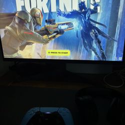 Ps5 (with Monitor, Controller, Headset) 