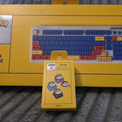 Pokemon Wireless Keyboard + Key Caps