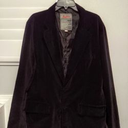 Black Velvet Blazer Jacket 