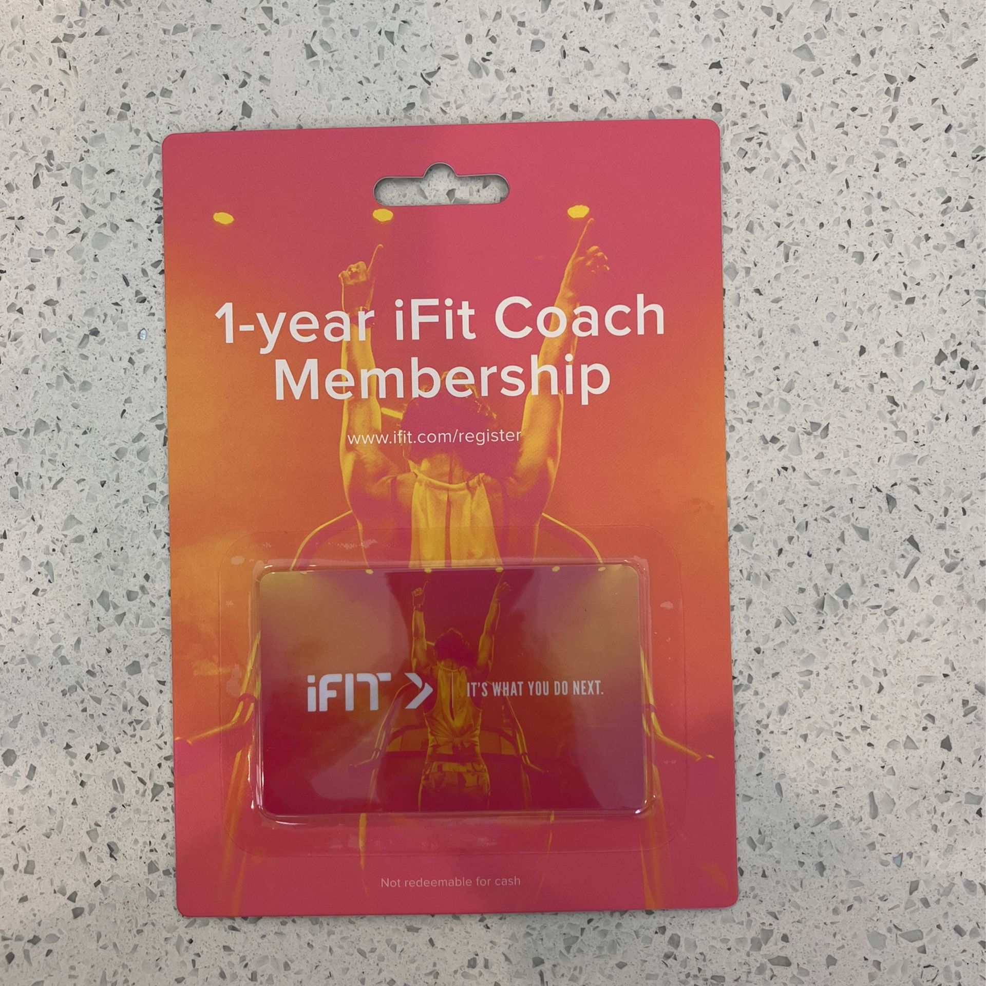 1 Year iFit Coach membership Card!