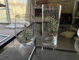 Christmas Spode Dishes