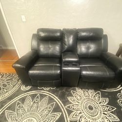 Leather couch