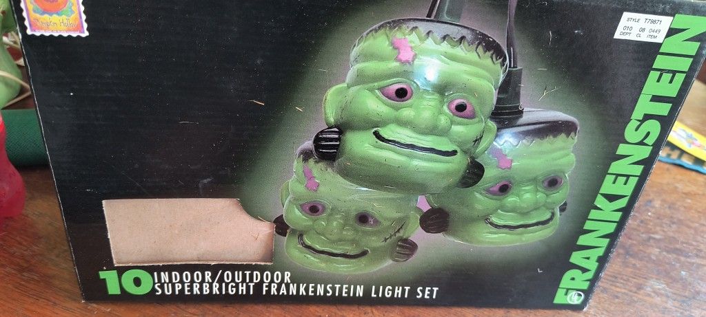 Vintage Frankenstein Lights