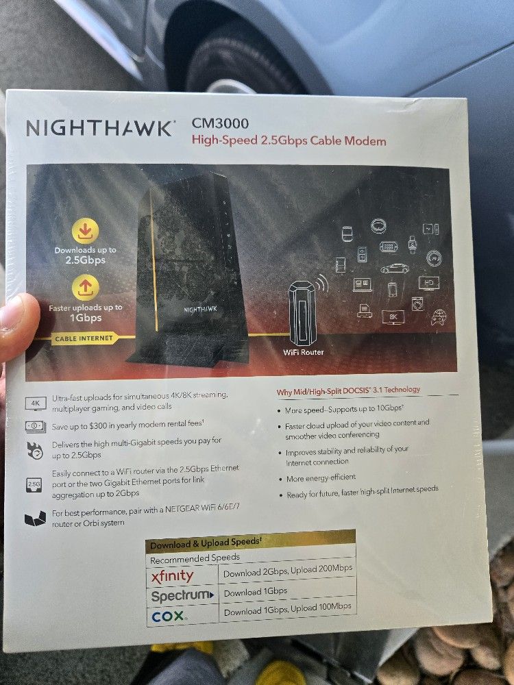NETGEAR Nighthawk DOCSIS 3.1